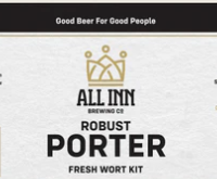 All In Brewing ROBUST PORTER Fresh Wort Kit