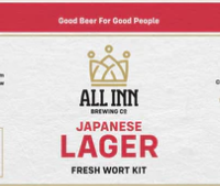 All In Brewing JAPANESE LAGER Fresh Wort Kit