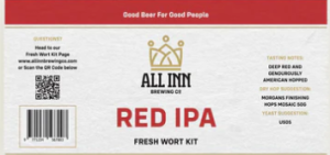 All In Brewing RED IPA Fresh Wort Kit