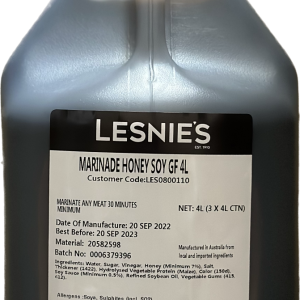 LESNIE'S MARINADE HONEY SOY 4L