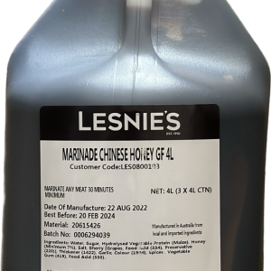 LESNIE'S MARINADE CHINESE HONEY  4L