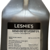 LESNIE'S MARINADE HONEY MINT AND ROSEMARY 4L