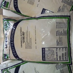 Lesnies Sausage Meal SMOKEY BBQ Gluten Free 1kg