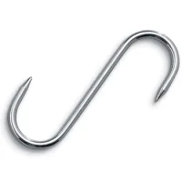 S HOOK 10cm/4in STAINLESS STEEL