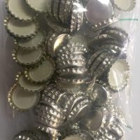 CROWN TOP CAPS SILVER 100 PACK