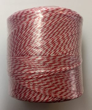 BUTCHERS TWINE RED AND WHITE