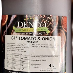 DENCO 4L TOMATO & ONION MARINADE