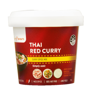 Curry flavours Thai red curry 100g **limited stock, contact us directly for availability**