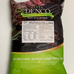 DENCO SAUSAGE MEAL moroccan lamb (GF) (1Kg)