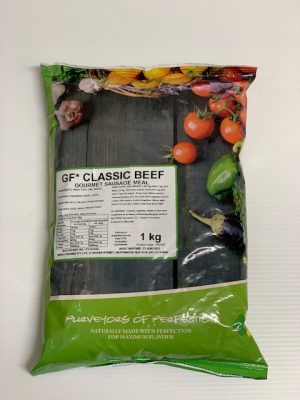 DENCO SAUSAGE MEAL classic beef (GF) (1Kg)