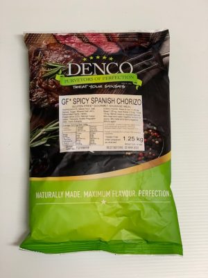 DENCO SAUSAGE MEAL spicy spanish chorizo   (GF) (1.25Kg)