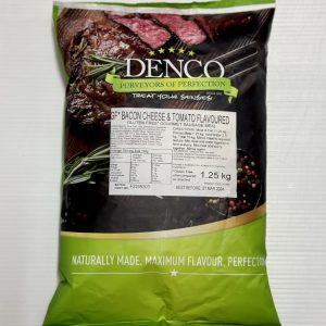 DENCO SAUSAGE MEAL bacon cheese and tomato  (GF) (1.25Kg)