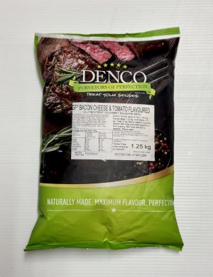 DENCO SAUSAGE MEAL bacon cheese and tomato  (GF) (1.25Kg)