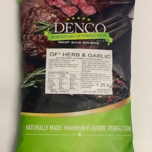 DENCO SAUSAGE MEAL herb and garlic (GF) (1.25Kg)