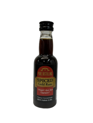 PURE DISTILLING spiced gold rum 50ml