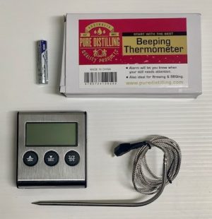 Pure Distilling BEEPING THERMOMETER
