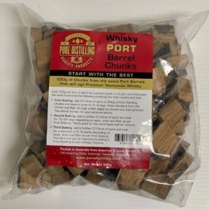 Pure Distilling WHISKY PORT BARREL CHUNKS