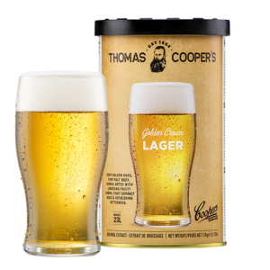Coopers golden crown LAGER (DIY BEER)