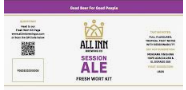 All In Brewing SESSION ALE Fresh Wort Kit