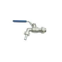 SS 1/2inch Tap/Ball Valve with 13mm Barb