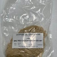 Natural SALTED CACCIATORI 44+ Sausage Casings/skins 20-25KG Fill