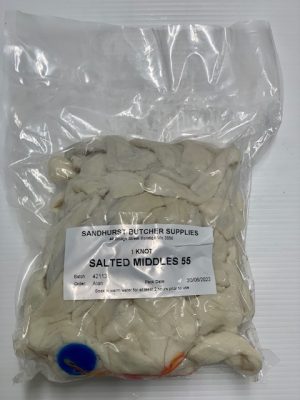 Natural SALTED BEEF MIDDLES 55 Sausage Casings/skins 40-50KG Fill