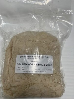 Natural SALTED HOG 28/32 Sausage Casings/skins 40-45KG Fill