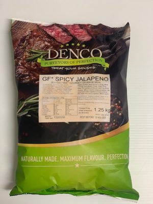 DENCO SAUSAGE MEAL Spicy Jalepeno (GF) (1.25Kg)