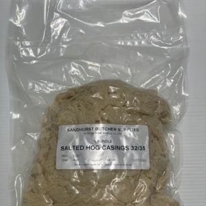Natural HOG 32/35 Sausage Casings/skins  50KG Fill