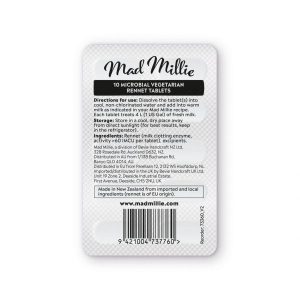 Mad Millie VEGETARIAN RENNET TABLETS 10 TABLETS