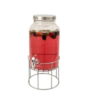 GLASS DRINK DISPENSER 5.6lt