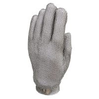 CHAIN MAIL MESH PROTECTIVE GLOVE (BLUE) LARGE