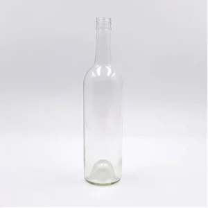 WINE BOTTLE 750ML CLEAR