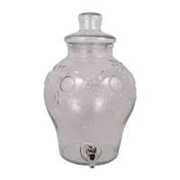 GLASS DRINK DISPENSER 1OLT