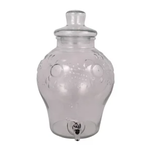 GLASS DRINK DISPENSER 1OLT