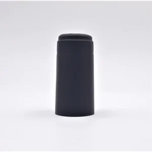Wine Bottle Capsule Black Matt (Pack of 100)