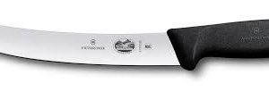 10" Victorinox Narrow Butchers Breaking Knife 25Cm Cvd, Narr, Blk Fibx 57203.25