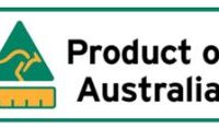 PRODUCT OF AUSTRALIA LABELS/STICKERS ROLL