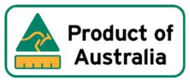 PRODUCT OF AUSTRALIA LABELS/STICKERS ROLL