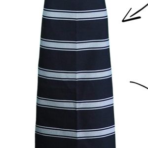 BUTCHERS APRON POLY VISCOSE LAP