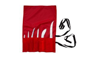BUTCHERS KNIFE ROLL NYLON 6 POUCH