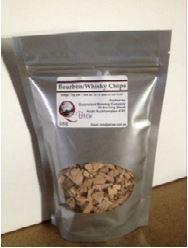 Q Brew Bourbon Whisky Chips 100g