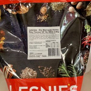 LESNIES HONEY SOY MARINADE POWDER GF 2.5KG