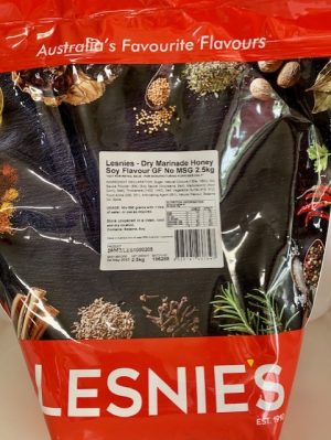 LESNIES HONEY SOY MARINADE POWDER GF 2.5KG