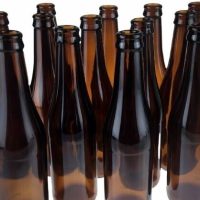 Amber Crown top bottles 330ml 24x