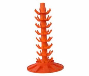 BEER BOTTLE TREE (bottle draining tree) (bottle washer model)