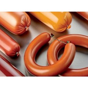 SALAMI/MEAT SKIN PLASTIC MFR 120/500 Caliber Tied (PACK OF 10)
