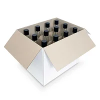 GLASS BOTTLE 1.125LT WITH CAP (Carton of 12)