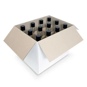GLASS BOTTLE 1.125LT WITH CAP (Carton of 12)