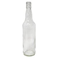 GLASS SPIRIT BOTTLE 700ML WITH CAP